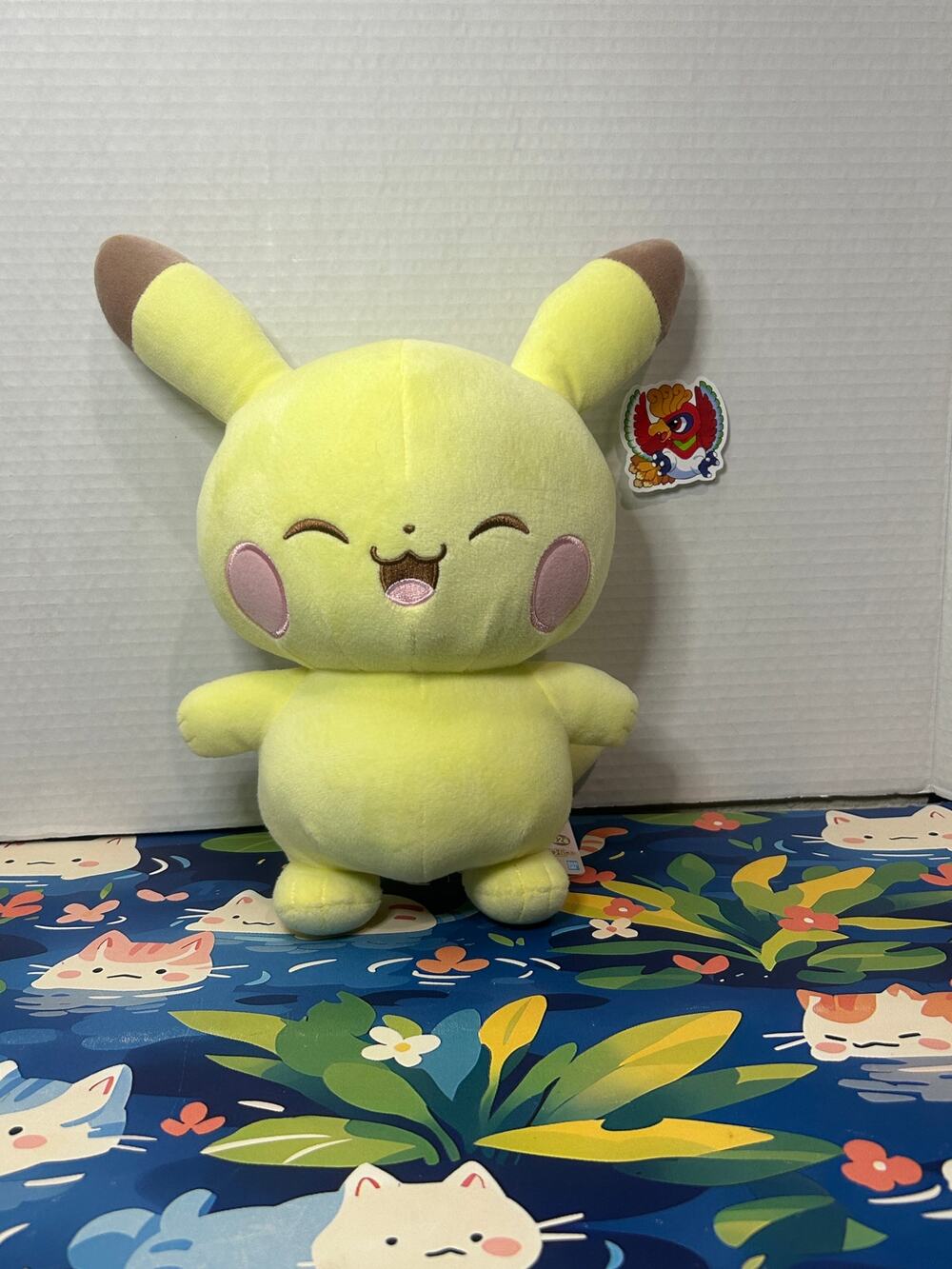 Pokemon Peaceful Place Pokepeace Pikachu Plush Stuffed Animal NWT